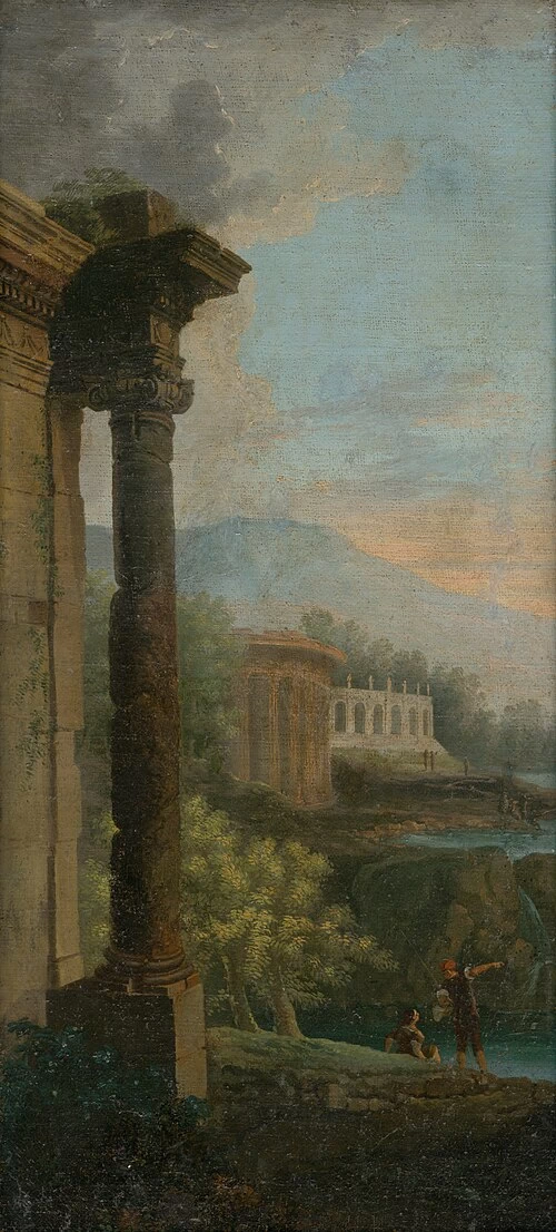 Paesaggio romantico con architetture - Galleria Nazionale Slovacca